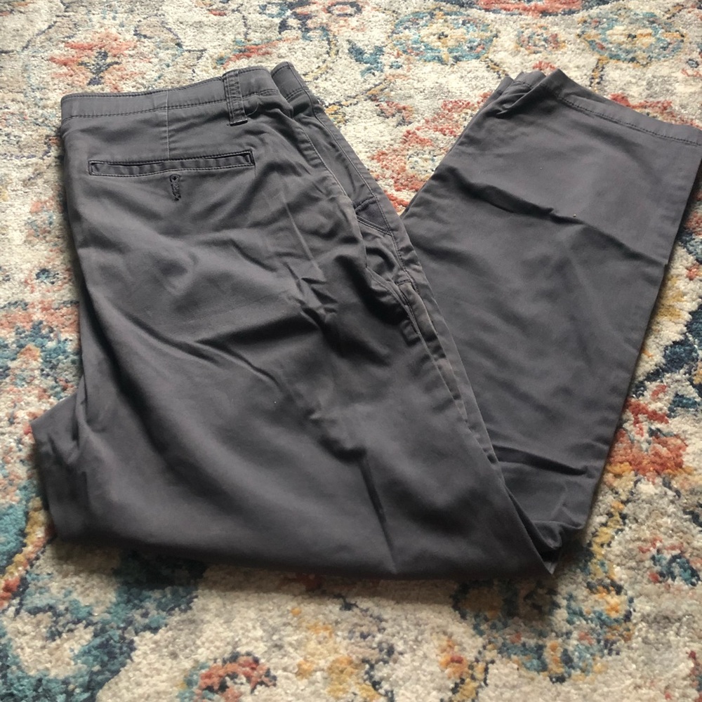 Gray, faded glory dress pants 34/30